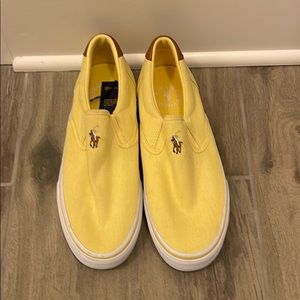 Men’s 9.5 Ralph Lauren Slip on Sneakers